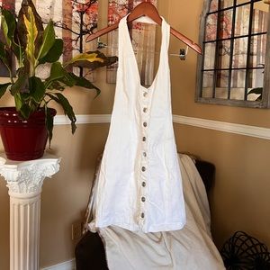 Denim Dress buttoned up